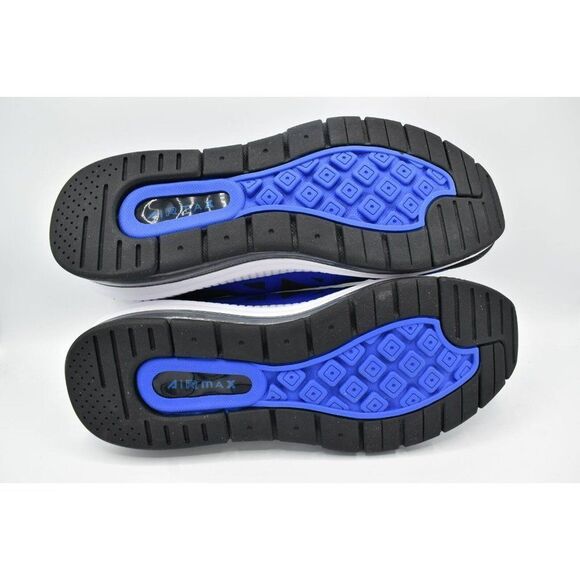 Nike Mens 13 Air Max Genome Black White Racer Blue Shoes Sneaker DC9410-401